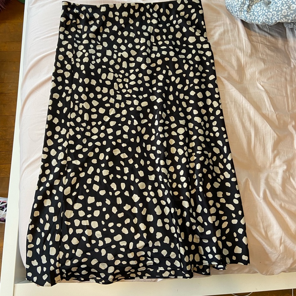 Loft MIDI Print skirt